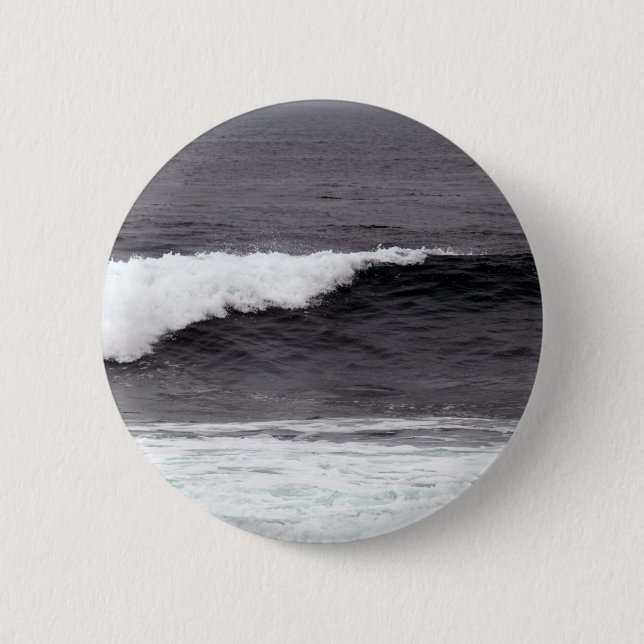 Badge Rond 5 Cm Attrapez une vague (Devant)