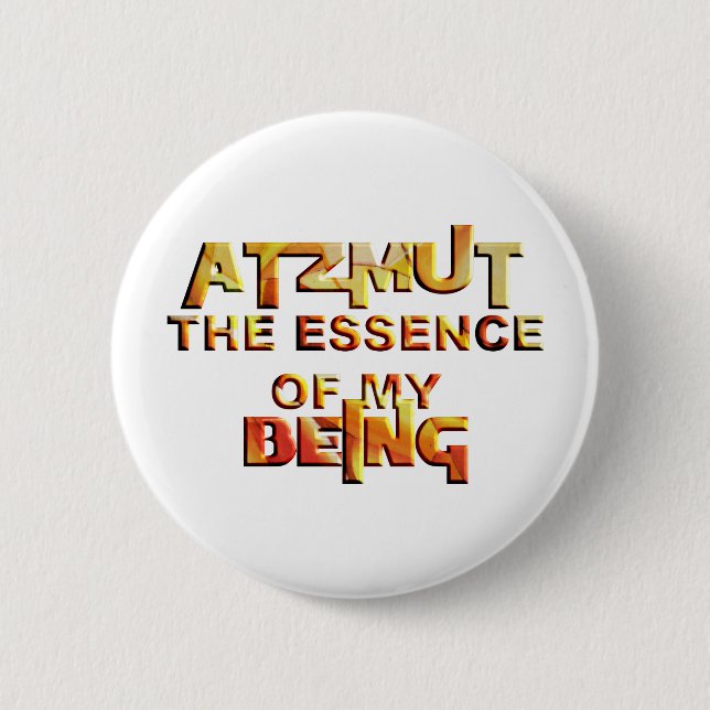 Badge Rond 5 Cm Atzmut (Devant)