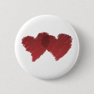 Badge Rond 5 Cm Au coeur d'amour