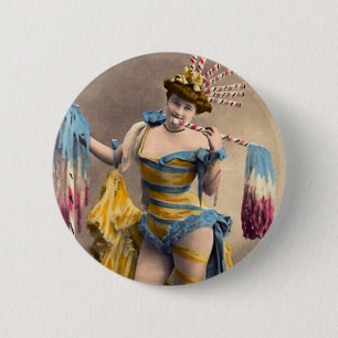 Badge Rond 5 Cm Au-dessus du patriotique supérieur