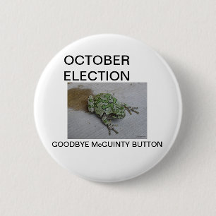 Badge Rond 5 Cm Au revoir bouton de McGuinty