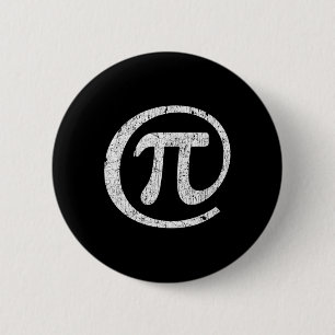 Badge Rond 5 Cm Au symbole Pi @ Math Geek Jour Pi