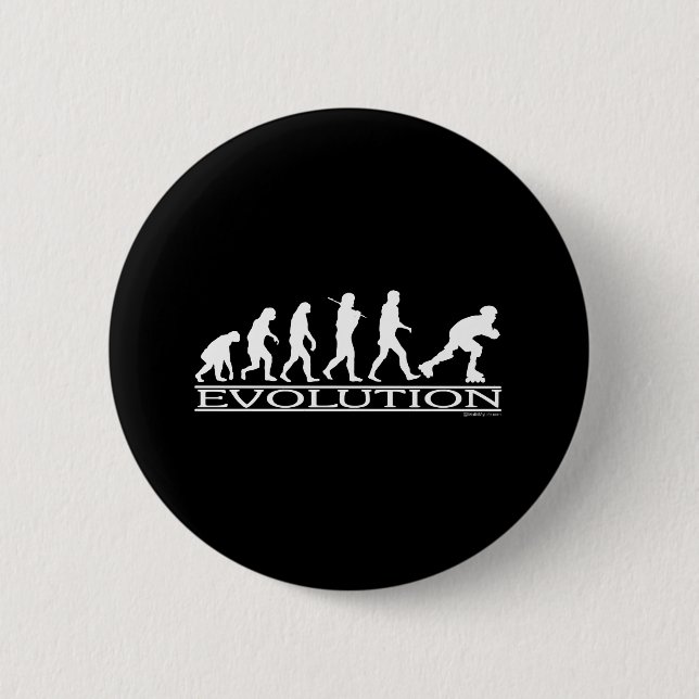 Badge Rond 5 Cm Aubage d'évolution (Devant)