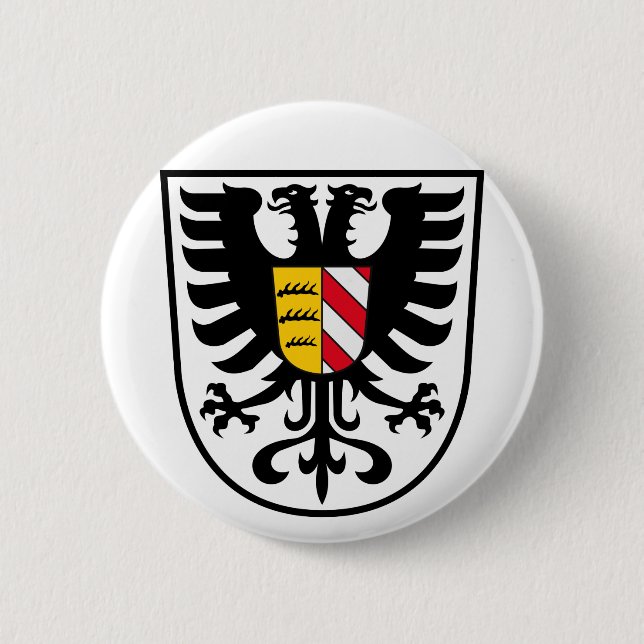 Badge Rond 5 Cm Aube-Donau-Kreis (Devant)