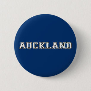 Badge Rond 5 Cm Auckland Nouvelle-Zélande
