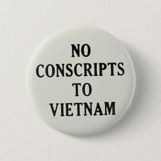 Badge Rond 5 Cm Aucun Consentement Au Vietnam (Devant)