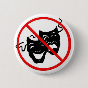 Badge Rond 5 Cm Aucun drame