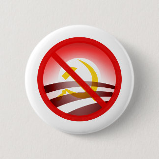 Badge Rond 5 Cm Aucun Obama 2012