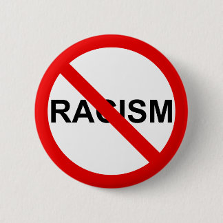 BADGE ROND 5 CM AUCUN RACISME