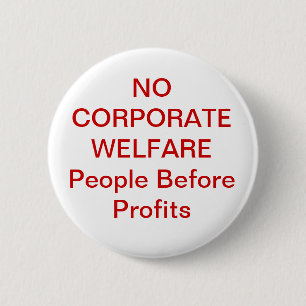 BADGE ROND 5 CM AUCUNE AIDE SOCIALE D'ENTREPRISE