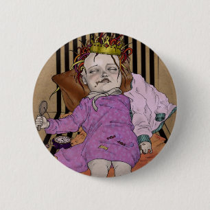 Badge Rond 5 Cm Aucune fille de suicide