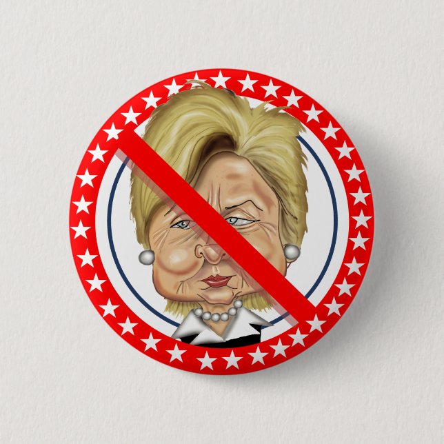 Badge Rond 5 Cm Aucune Hillary (Devant)