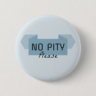Badge Rond 5 Cm Aucune pitié svp