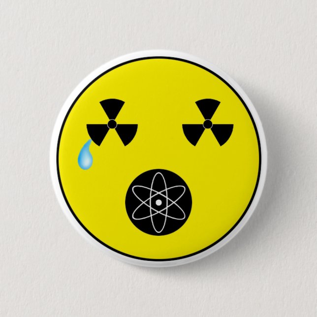 Badge Rond 5 Cm Aucunes armes nucléaires (Devant)