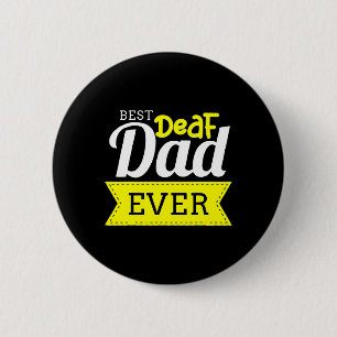 Badge Rond 5 Cm Audience - Sourd - Incapable D'Entendre - Sensibil