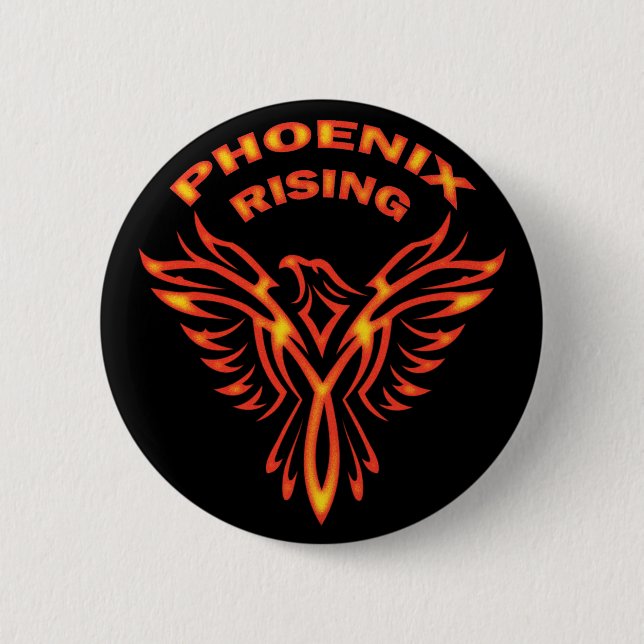 BADGE ROND 5 CM AUGMENTATION DE PHOENIX (Devant)