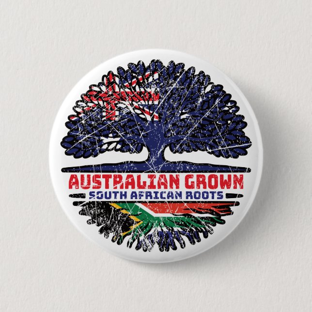 Badge Rond 5 Cm Australian Australia (Devant)