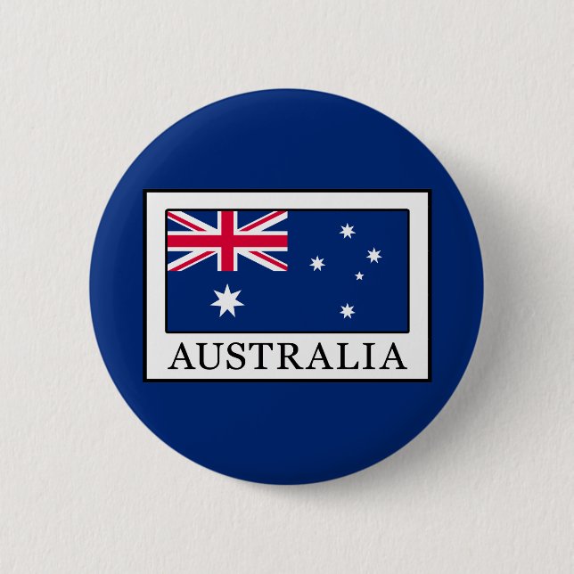 Badge Rond 5 Cm Australie (Devant)