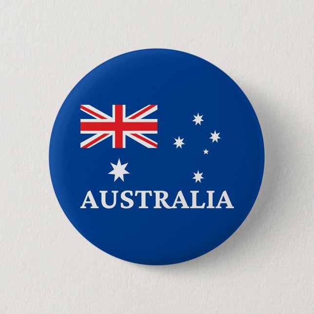 Badge Rond 5 Cm Australie (Devant)