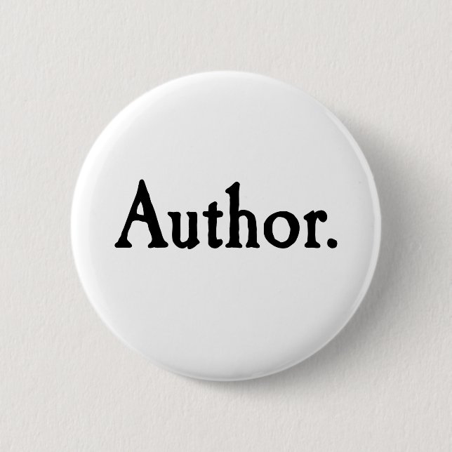 Badge Rond 5 Cm Auteur (Devant)