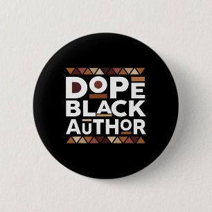 Badge Rond 5 Cm Auteur noir drogue Histoire noire Mélanine Auteur