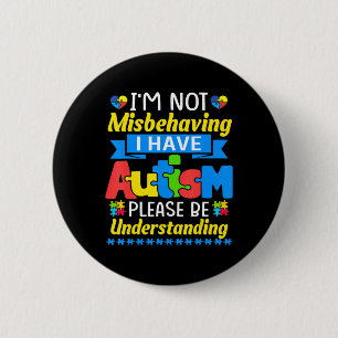 Badge Rond 5 Cm Autism