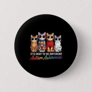 Badge Rond 5 Cm Autisme prise de conscience autistique 