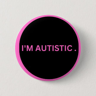Badge Rond 5 Cm autiste
