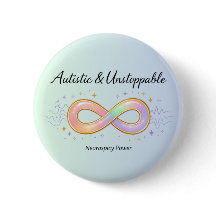 Autistic Unstoppable Pastel Infinity Symbol Gift