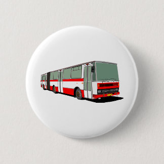 Badge Rond 5 Cm Autobus articulé Karosa B 741