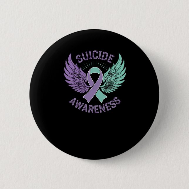 Badge Rond 5 Cm Autocollant de sensibilisation au danger1 (Devant)
