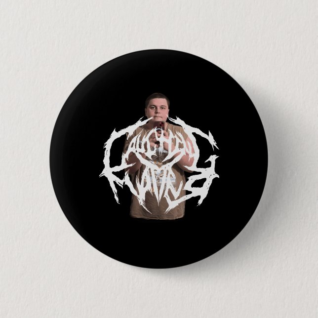 Badge Rond 5 Cm Autocollant riant (Devant)