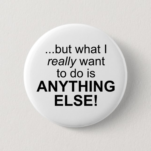 Badge Rond 5 Cm Autre chose! (Devant)
