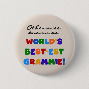 Badge Rond 5 Cm Autrement connu comme cadeaux de Meilleur-est