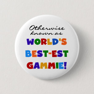 Badge Rond 5 Cm Autrement connu comme T-shirts de Meilleur-est