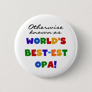Badge Rond 5 Cm Autres T-shirts et cadeaux Opa