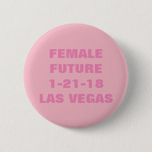 BADGE ROND 5 CM AVENIR FEMELLE