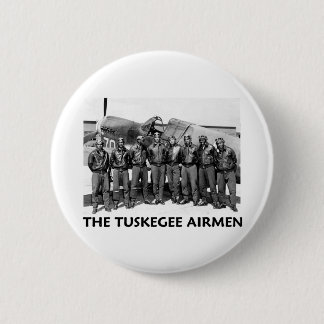 Badge Rond 5 Cm Aviateurs de Tuskegee
