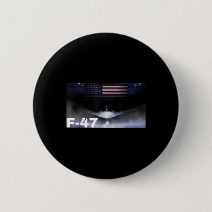 Badge Rond 5 Cm Avion de chasse F47 Jet F-47 Jet