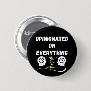 Badge Rond 5 Cm Avis Sur Tout