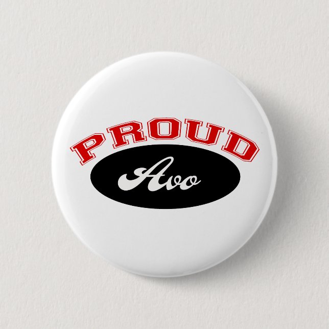 Badge Rond 5 Cm Avo fier (Devant)