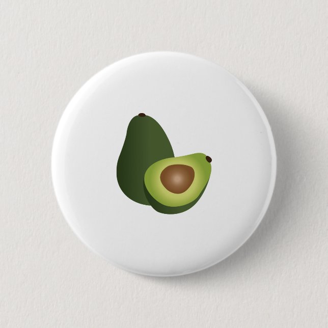 Badge Rond 5 Cm Avocados (Devant)
