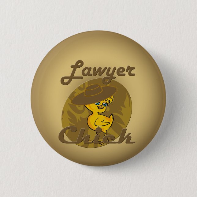 Badge Rond 5 Cm Avocat Chick #6 (Devant)