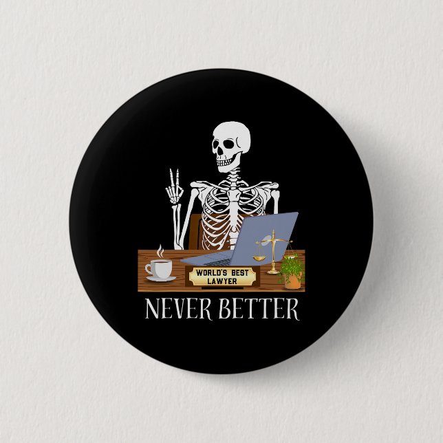Badge Rond 5 Cm Avocat Halloween (Devant)