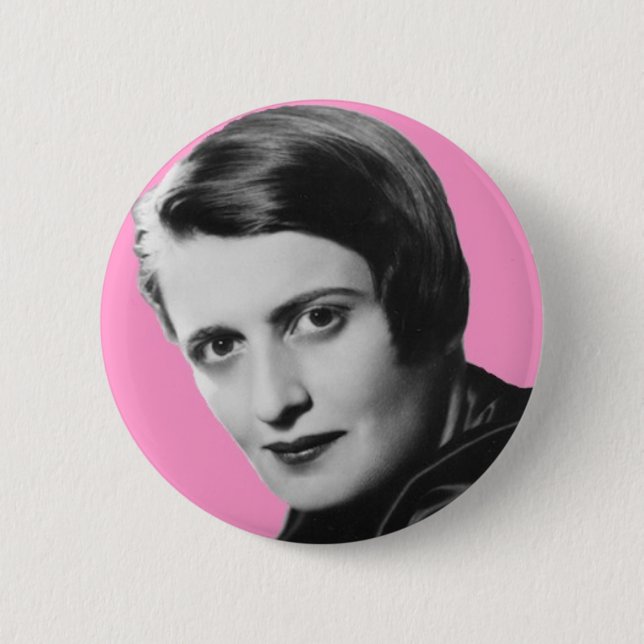 Badge Rond 5 Cm ayn-rand (Devant)