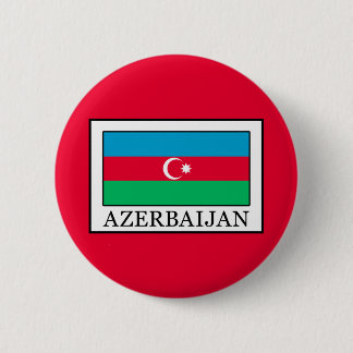 Badge Rond 5 Cm Azerbaïdjan