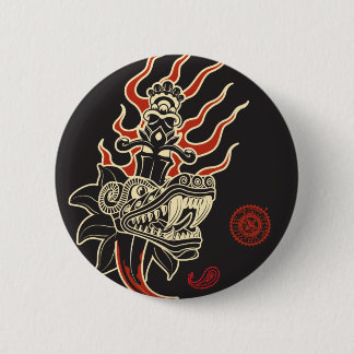 Badge Rond 5 Cm AZTK-Qutzal