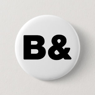 BADGE ROND 5 CM B&