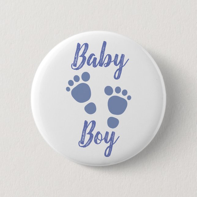 Badge Rond 5 Cm Baby Boy (Devant)