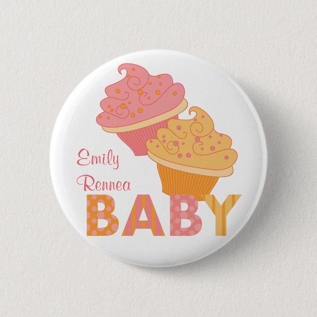 Badge Rond 5 Cm Baby Cakes (Devant)